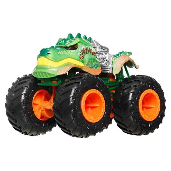 Hot Wheels Monster Trucks Köpek Balığı ve Dinozor Araba Multi Paket JGD68