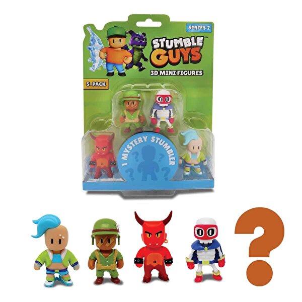Stumble Guys 5’li Mini Figür Seti 2