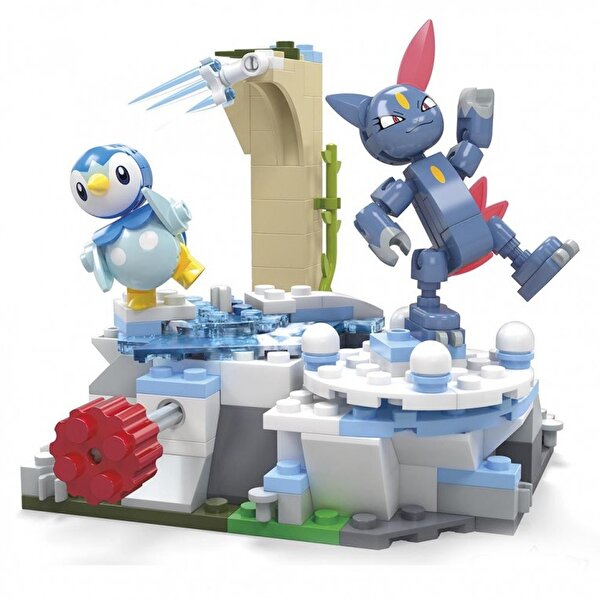 MEGA Pokemon Piplup ve Sneasel Kış Macerası Seti HKT20