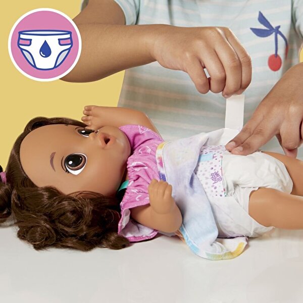 Baby Alive Bebeğimle Eğlenceli Yudumlar Esmer F7357