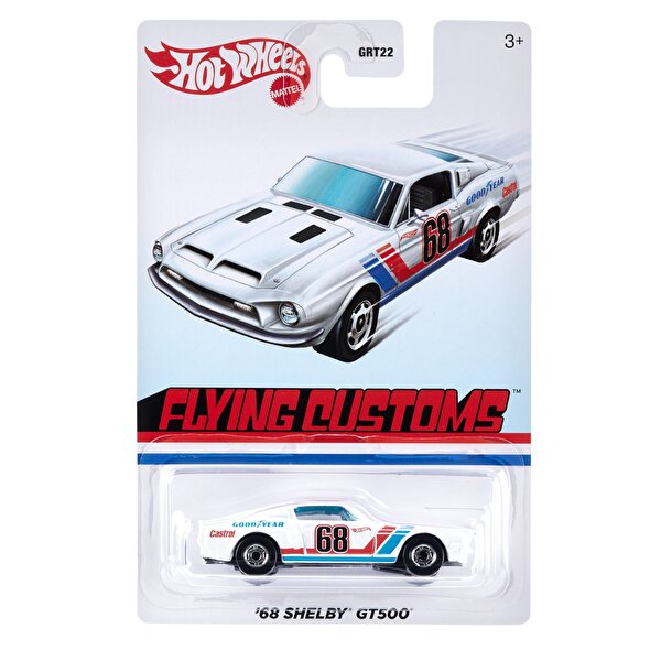 Hot Wheels Temalı Retro Arabalar 68' Shelby GT500 GRT33