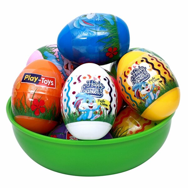 Eastern Büyük Sürpriz Yumurta Fuşya Beyaz