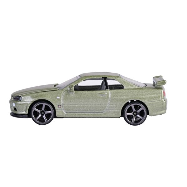 Majorette Japan Serisi Premi̇um Arabalar Nissan Skyline Gt-R (R34) Su Yeşi̇li̇