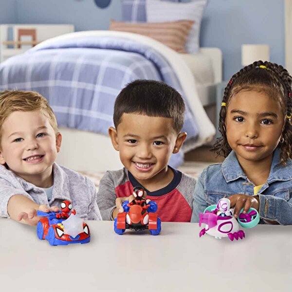 Spidey and His Amazing Friends Aksiyon Figürü ve Araç Seti Miles Morales G2460