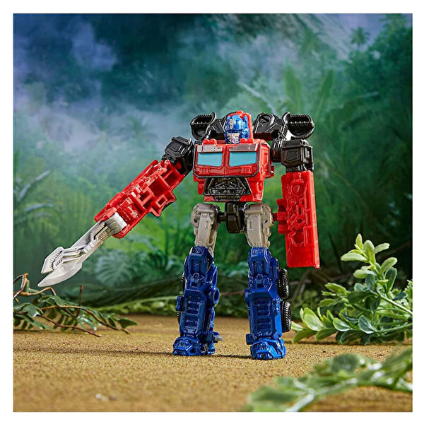 Transformers Rise Of The Beats Optimus Prime ve Lionblade F4622
