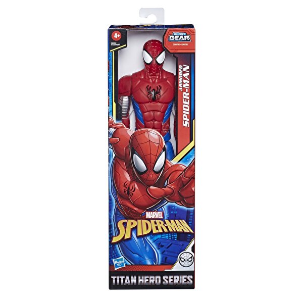 Spider-man Titan Hero Web Warriors Armored Spider-man Figür E8522