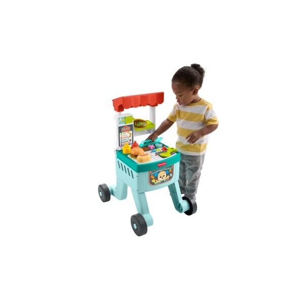 Fisher Price 4'ü 1 Arada Alışveriş Sepeti Yürüteç JLM95