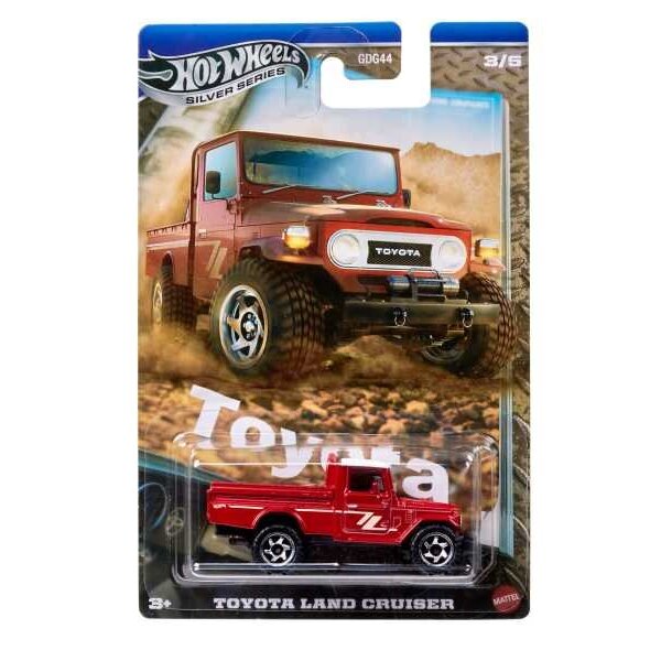 Hot Wheels Temalı Arabalar Toyota Land Cruiser JCB73