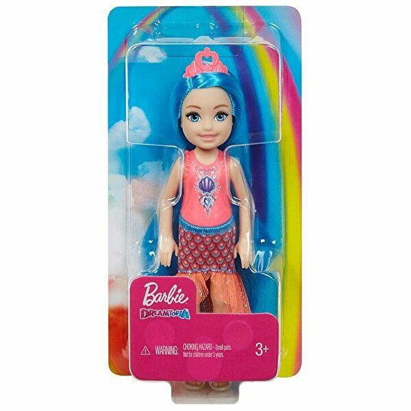 Barbie Dreamtopia Chelsea Prenses Bebekler Mavi Saçlı GJJ94