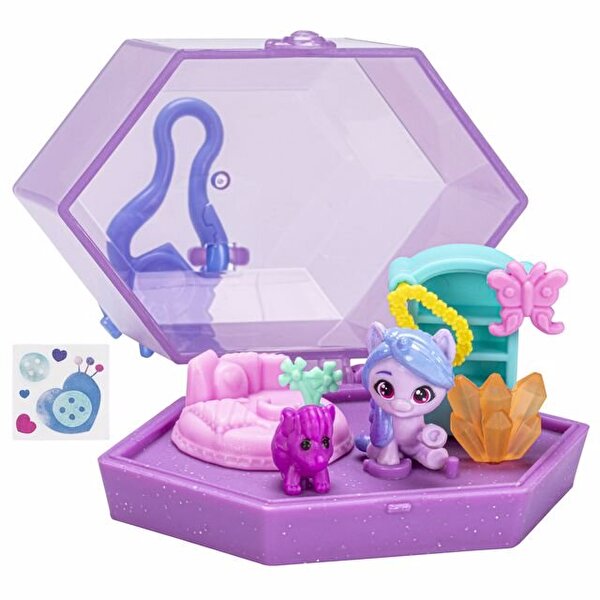 My Little Pony Mini World Magic Figür Anahtarlık Izzy Moonbow F5244