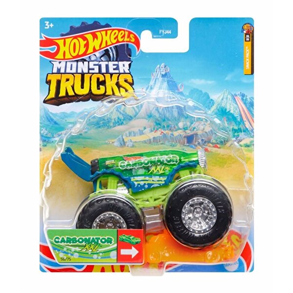 Hot Wheels Monster Trucks 1:64 Arabalar Carbonator Xxl HCP35