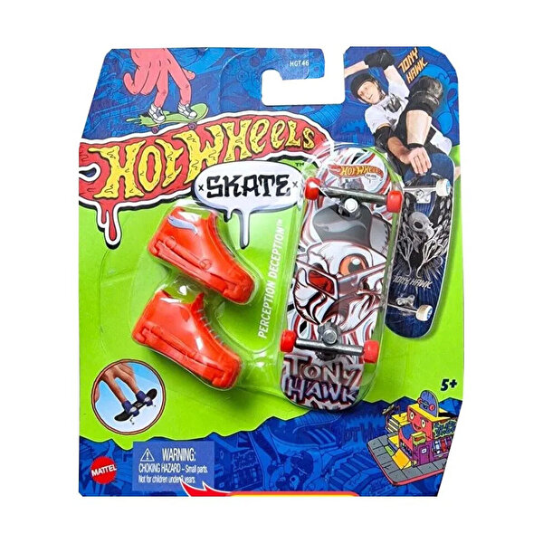 Hot Wheels Skate Parmak Kaykay ve Ayakkabı Perception Deception HNG41