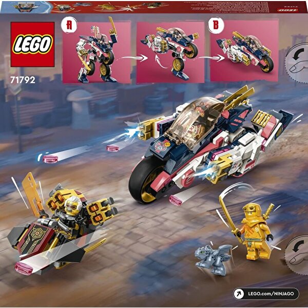 LEGO Ninjago Sora’nın Dönüşen Robot Motosiklet Yarışçısı 71792