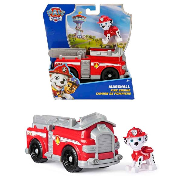 Paw Patrol Figür ve Görev Aracı Marshall