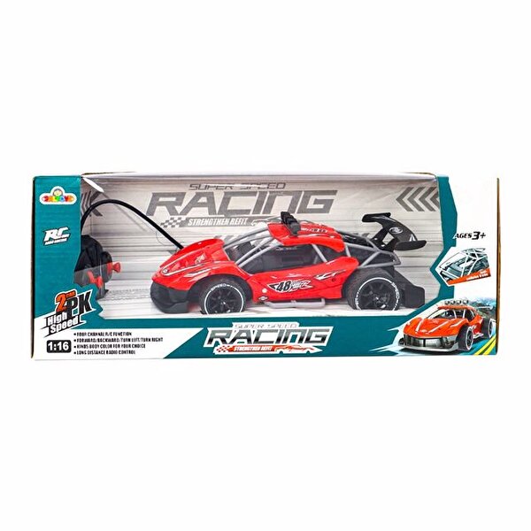 1:16 Ölçekli Şarjlı Racing Car Kırmızı