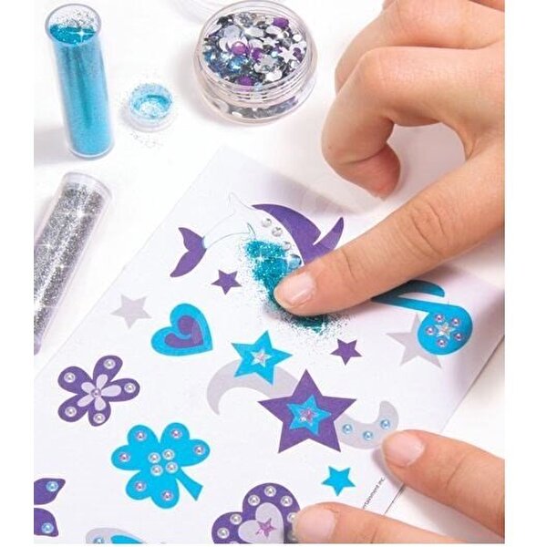 Style Me Up Kendin Yap Aktivite Paketi- Işıltılı Dövmeler