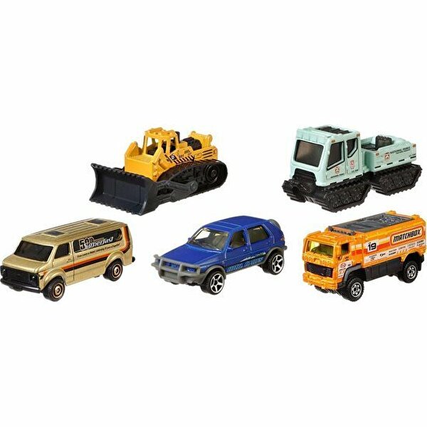 Matchbox Beşli Araba Seti Service Squad GBJ71