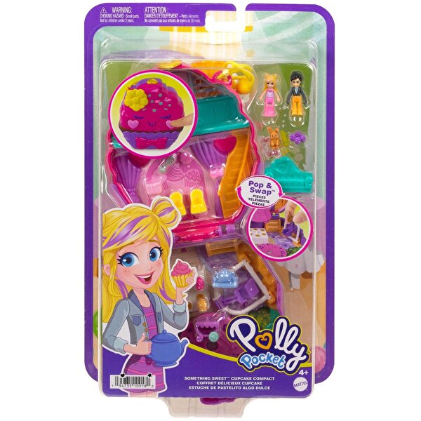 Polly Pocket ve Maceraları Oyun Setleri Something Sweet Cupcake HKV31