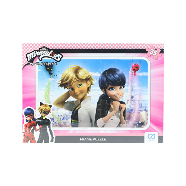 Mıraculous Frame Puzzle 35 Parça