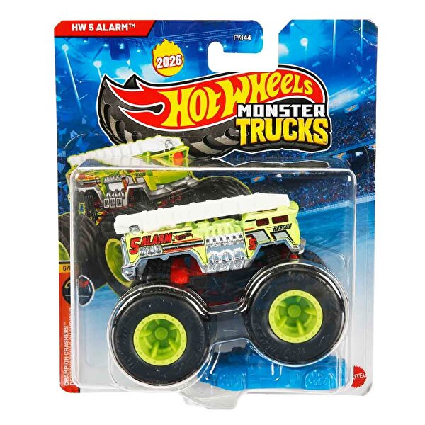 Hot Wheels Monster Trucks 1:64 Arabalar Hw 5 Alarm JHY63