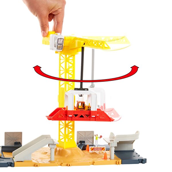 Matchbox Aksiyon Sürücüleri İnşaat Alanı Oyun Seti HDL33