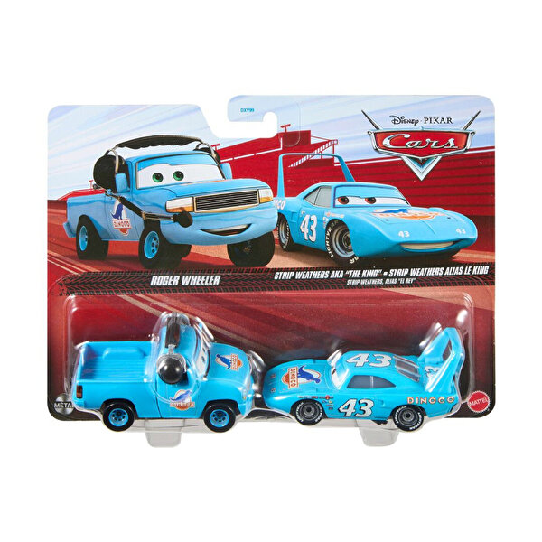 Cars İkili Karakter Araçlar Roger Wheeler-Strip Weathers Aka The King JKW73