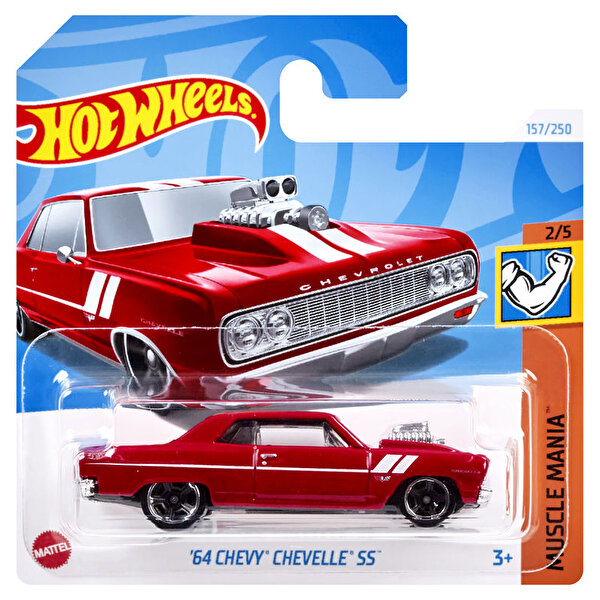 Hot Wheels Tekli Arabalar 64 Chevy Chevelle Ss HTC58