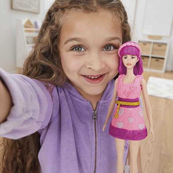 Play Doh Barbie Kalpler ve Saç Oyun Hamuru Seti G1357