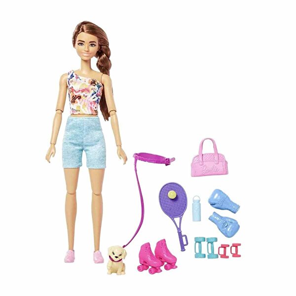 Barbie Wellness Barbie'nin Spa Günü Bebekleri HKT91