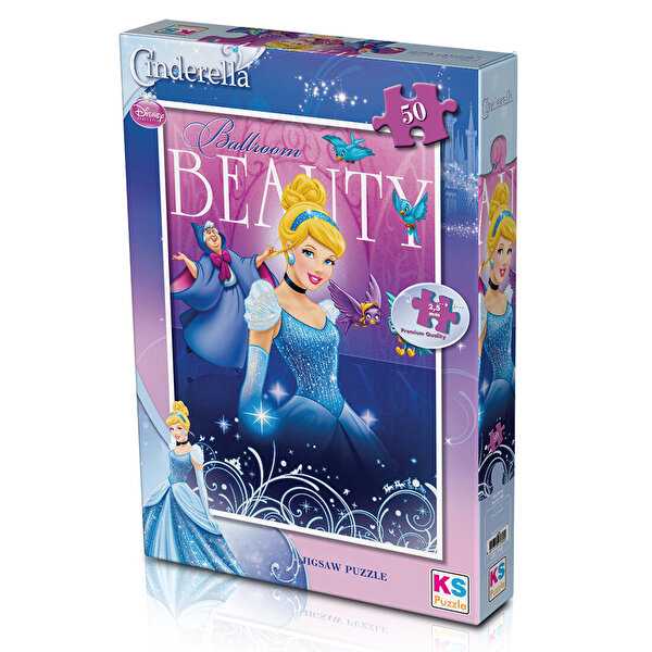 Ks Puzzle Cinderella Puzzle 50 Parça