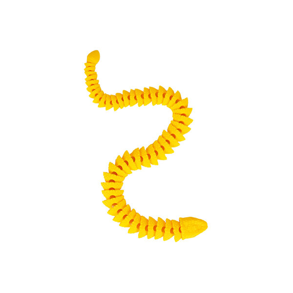 Hareketli Hayvanlar Serisi Sarı Viper Yılan