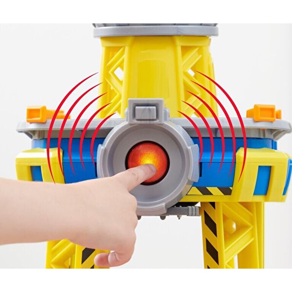 Paw Patrol Rubble & Crew Rubble Buldozer ve Bark Yard Vinç Kulesi Oyun Seti