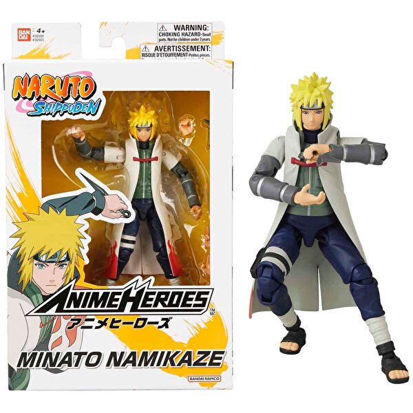 Anime Heroes Minato Namikaze Figürü 16 Cm