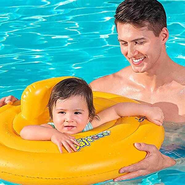 Bestway 3 Halkalı Oturaklı Bebek Simidi 69 Cm