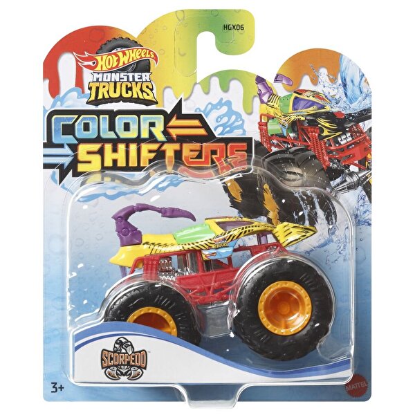 Hot Wheels Monster Trucks Renk Değiştiren Araçlar Scorpedd HMH32