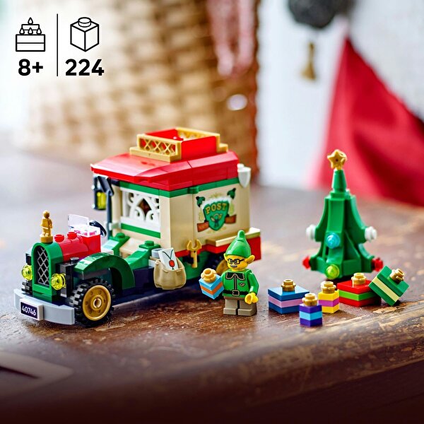 LEGO Iconic Noel Baba’nın Dağıtım Kamyon 40746