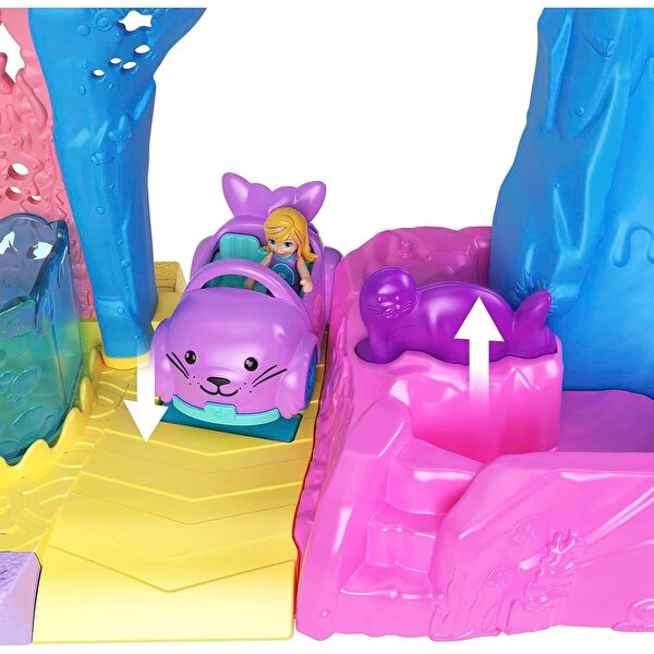 Polly Pocket Pollyville Eğlenceli Akvaryum Oyun Seti