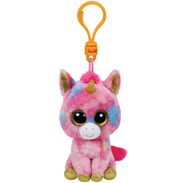 TY Beanie Boo's Fantasia Tek Boynuzlu At Peluş Anahtarlık