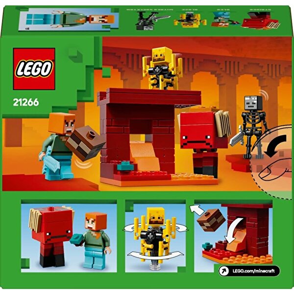 LEGO Minecraft Nether Lav Savaşı 21266