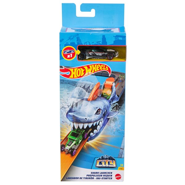 Hot Wheels Vahşi Fırlatıcılar Serisi Shark Launcher GVF43