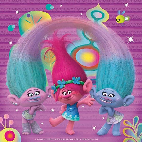 Ravensbuerger Puzzle 3x49 Parça Trolls