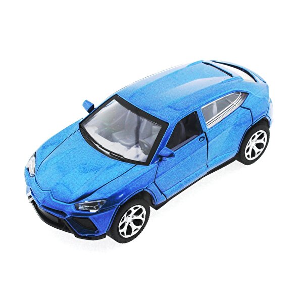 DİE CAST SESLİ IŞIKLI ARABALAR 2014-6 MAVİ CİTROEN