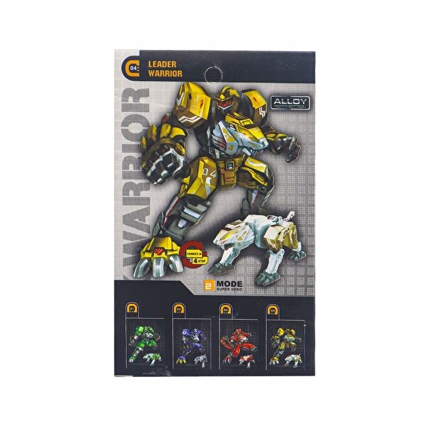 X - Warrior 4'lü Transformer Seti War Lion