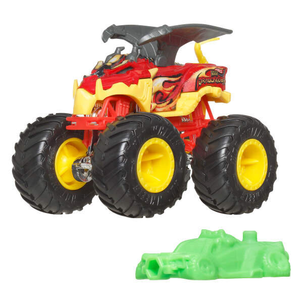 1:64 Hot Wheels Monster Trucks Arabalar Dragonizer JCD69