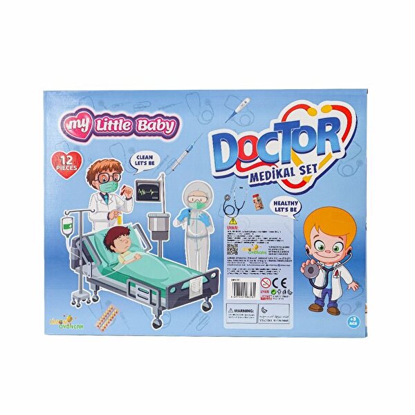 Kutulu Bebekli Doktor Seti