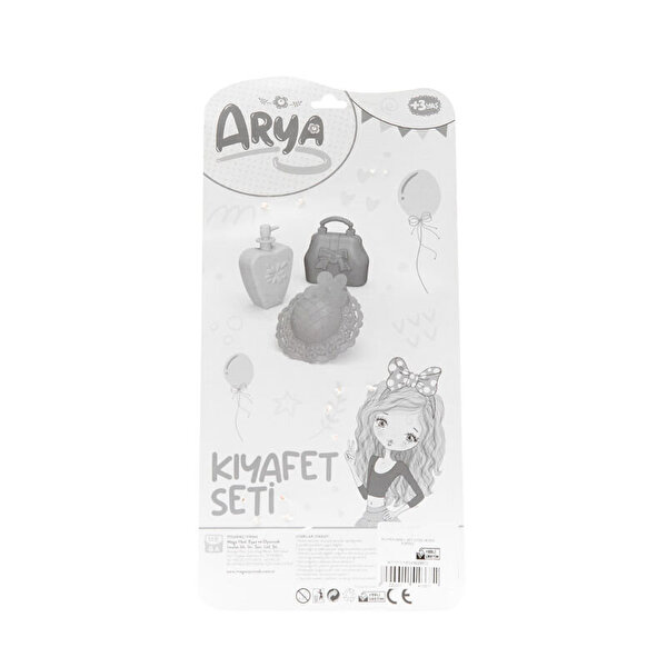 Arya Elbiseli Kıyafet Seti̇ Çiçek Desenli