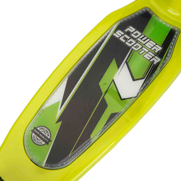 Power Işıklı Scooter Yeşil