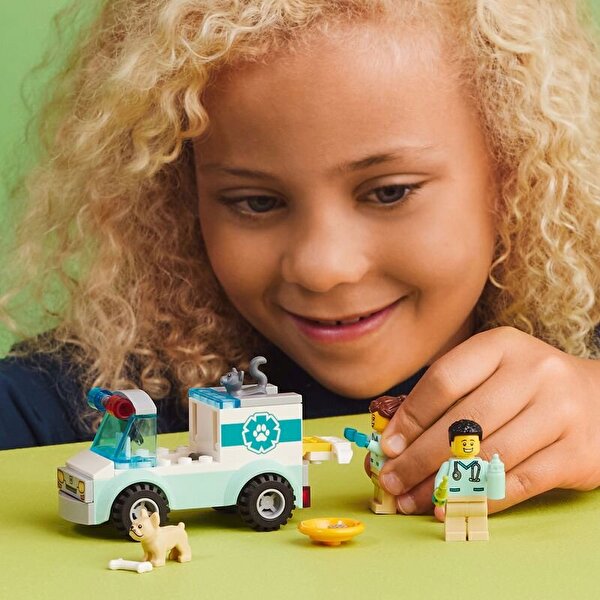 LEGO City Veteriner Kurtarma Aracı 60382