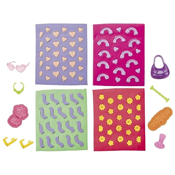 Play Doh Barbie Designer Desen Paketi Hamur Oyun Seti Flowers & Florais G1363