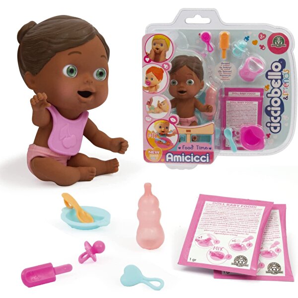 Cicciobello Amiccici Yemek Seti W3 Zoe